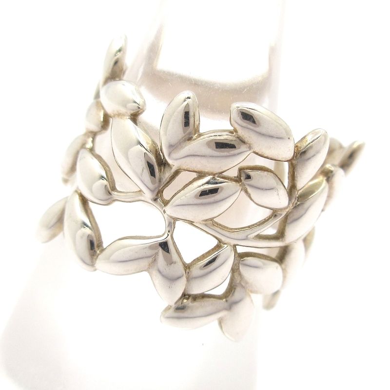 Tiffany & Co Ring Olive Leaf Silver Paloma Picasso