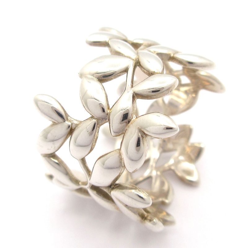 Tiffany & Co Ring Olive Leaf Silver Paloma Picasso