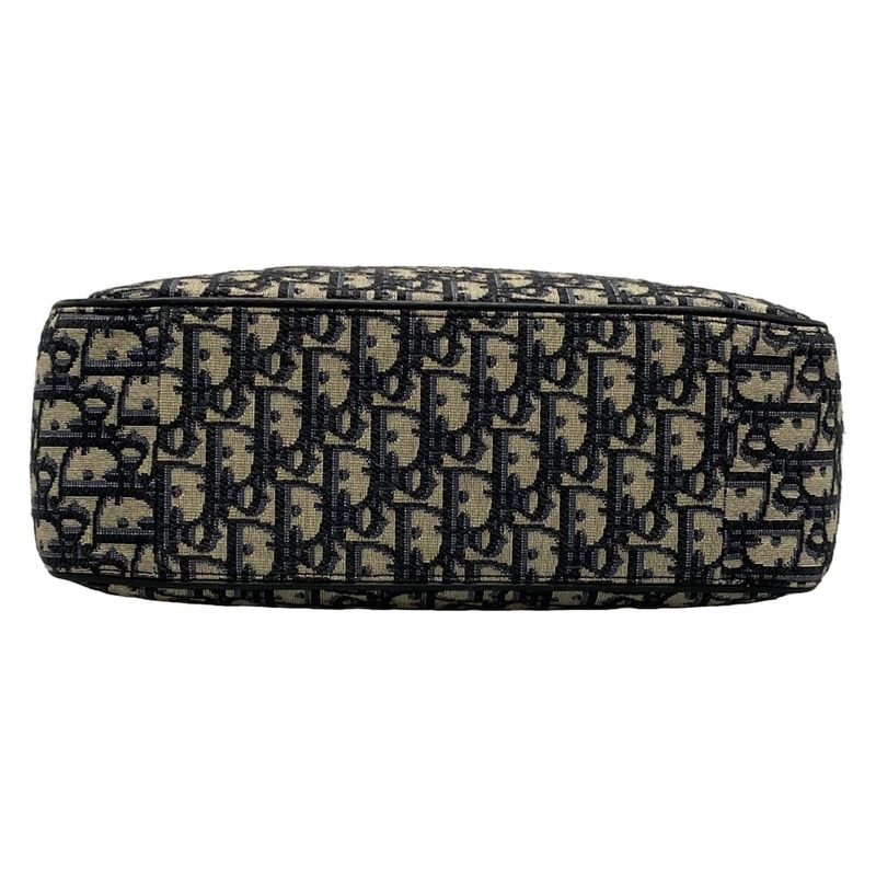 Dior/christian Dior Tote Bag Saddle Tote 1adsh175yks Navy And Black Oblique