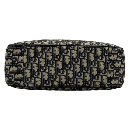 Dior/christian Dior Tote Bag Saddle Tote 1adsh175yks Navy And Black Oblique