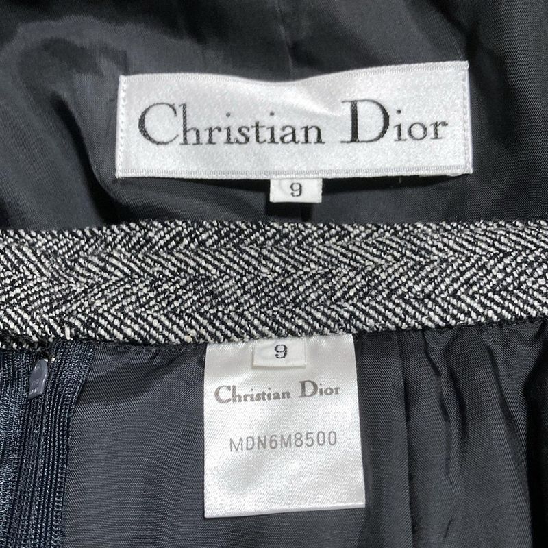 Dior/christian Dior Skirt Suit Women - Black And White