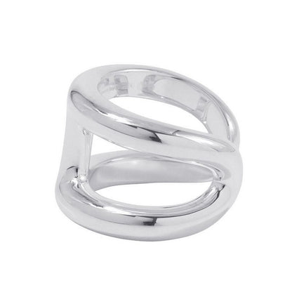 Hermes Ring Osmose GM Silver 53