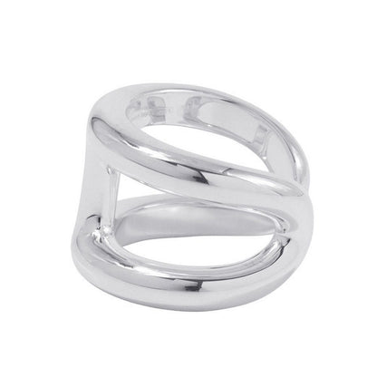 Hermes Ring Osmose GM Silver 53