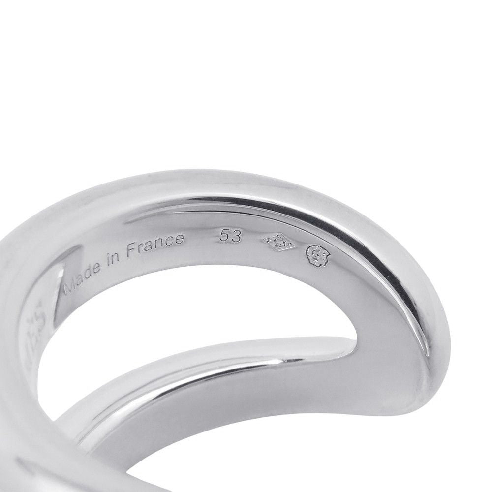 Hermes Ring Osmose GM Silver 53