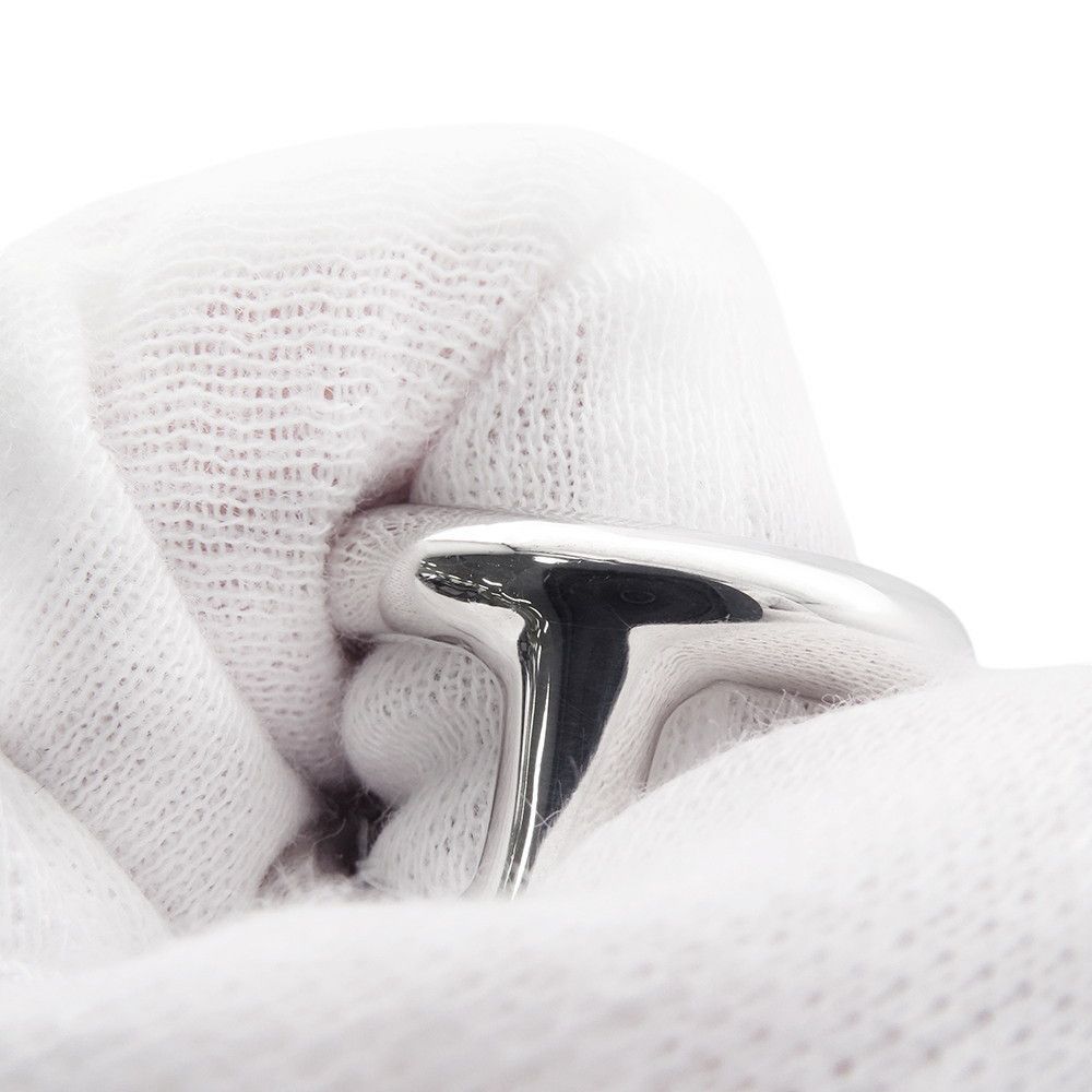 Hermes Ring Osmose GM Silver 53