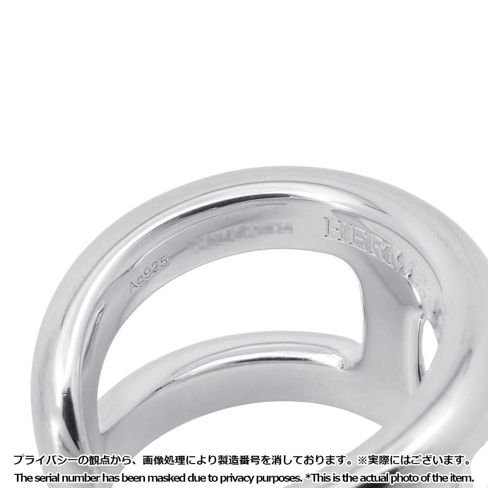 Hermes Ring Osmose GM Silver 53