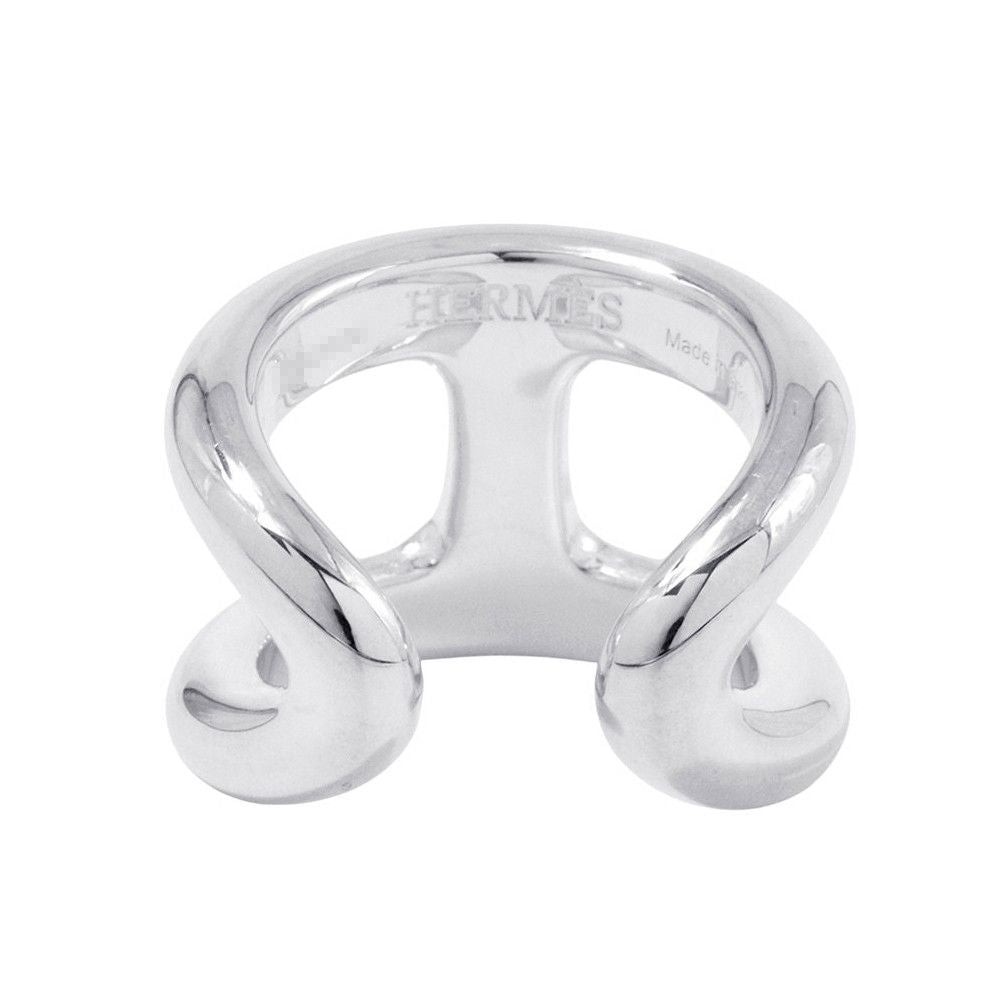 Hermes Ring Osmose GM Silver 53