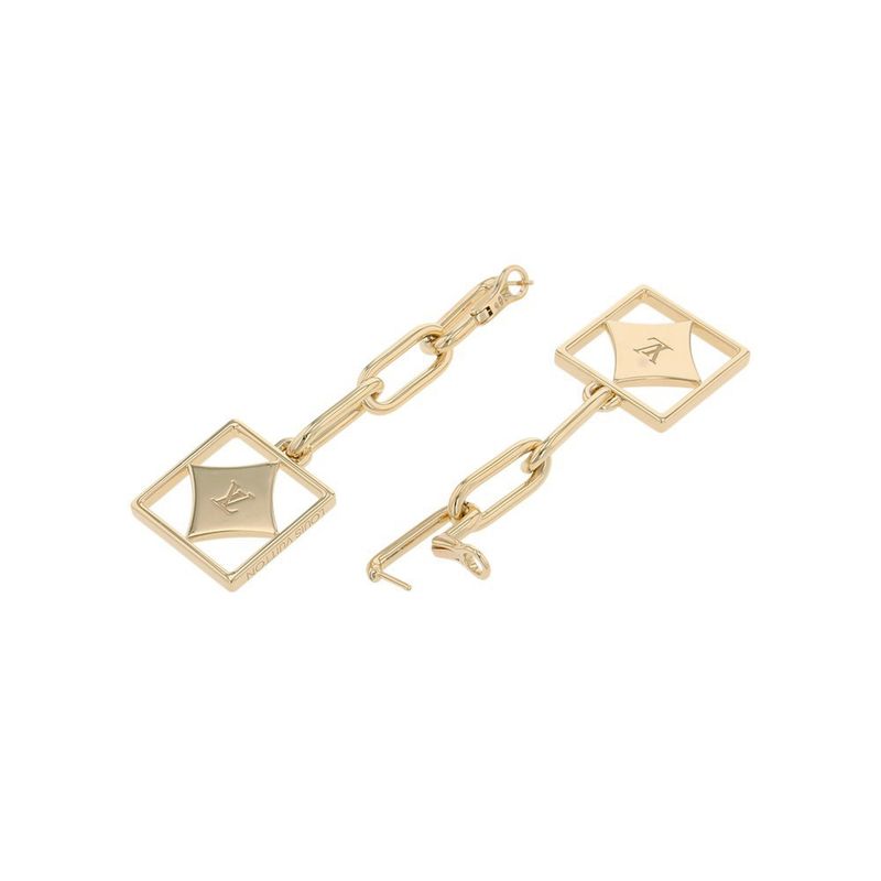 Louis Vuitton Earrings Boucle Dreille B Blossom Diamond Mother of Pearl 18K