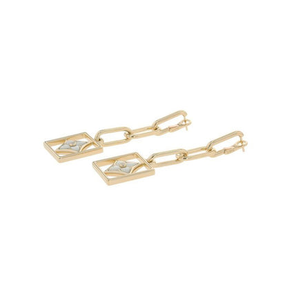 Louis Vuitton Earrings Boucle Dreille B Blossom Diamond Mother of Pearl 18K