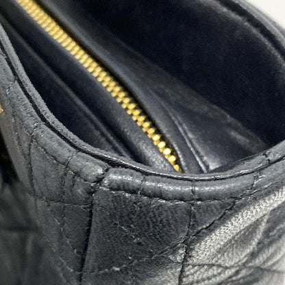 Dior/christian Dior Handbag Lady Dior Large Bag Black Lambskin