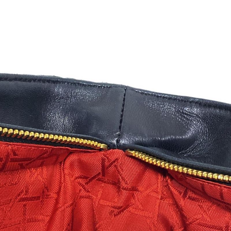 Dior/christian Dior Handbag Lady Dior Large Bag Black Lambskin