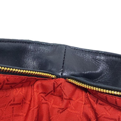 Dior/christian Dior Handbag Lady Dior Large Bag Black Lambskin