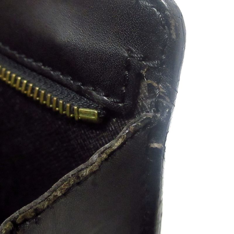 Louis Vuitton Second Bag Epi Pochette Homme M52522 Noir Black And Gold Hardware