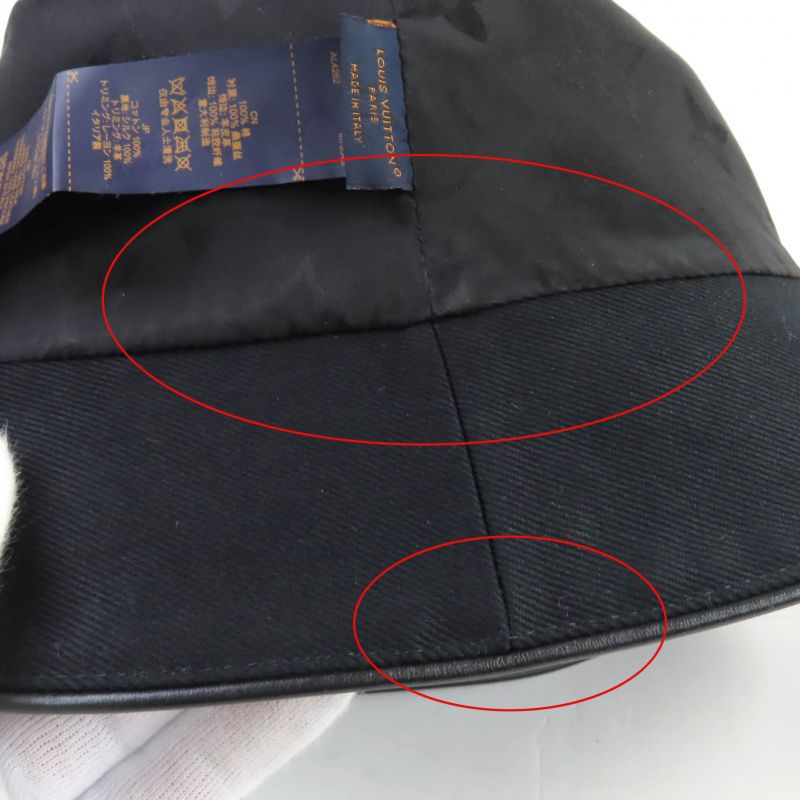 Louis Vuitton 2022 M7054s Bucket Hat LV City 100% Cotton Current Production