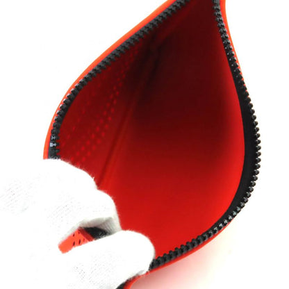 Hermes Neobain ZEN Au Soleil PM Logo Perforated Design Leather Pouch With ZIP