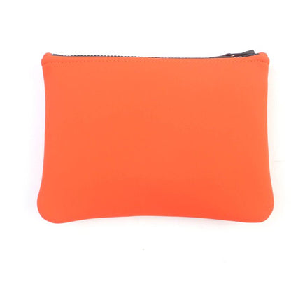 Hermes Neobain ZEN Au Soleil PM Logo Perforated Design Leather Pouch With ZIP