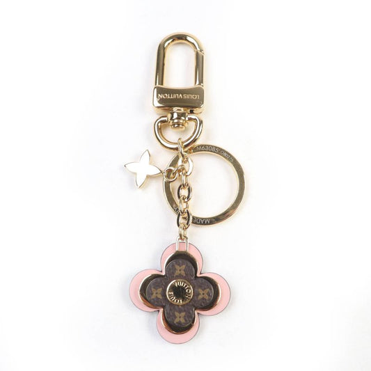 Louis Vuitton 2025 M63085 Key Holder - Blooming Flower BB Pink Brown Gold