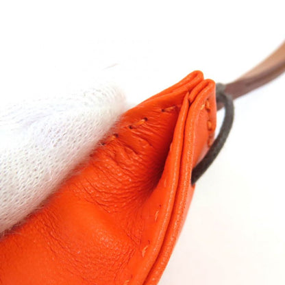 Hermes 079065ca SAC Orange Sac Orange Fou/gold Bag Charm Y Engraved Box Made In