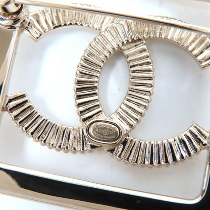 CHANEL A23P Coco Rhinestone Brooch With Gold Accessories Boxed Made In France