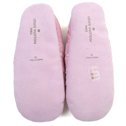 Louis Vuitton Dreamy Line Loafers Velvet Cashmere Monogram Logo Embroidery Room