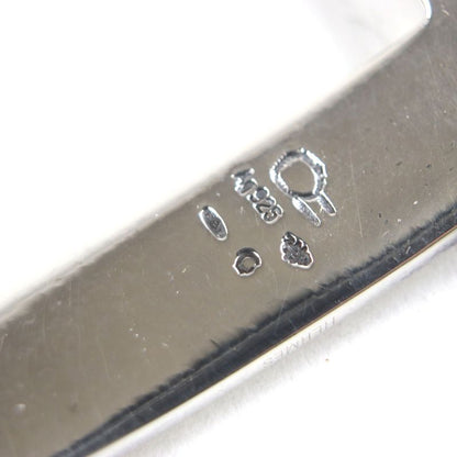 Hermes Touareg Ag925 Hand Engraved Design Hairline H Logo Belt Buckle Silver