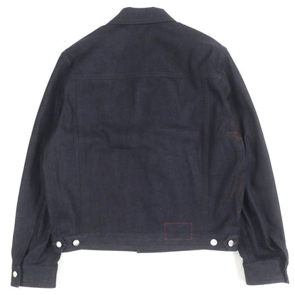 Hermes 23SS Icon Au Carre Cotton Serie Button Embroidery Patch Leather Patch