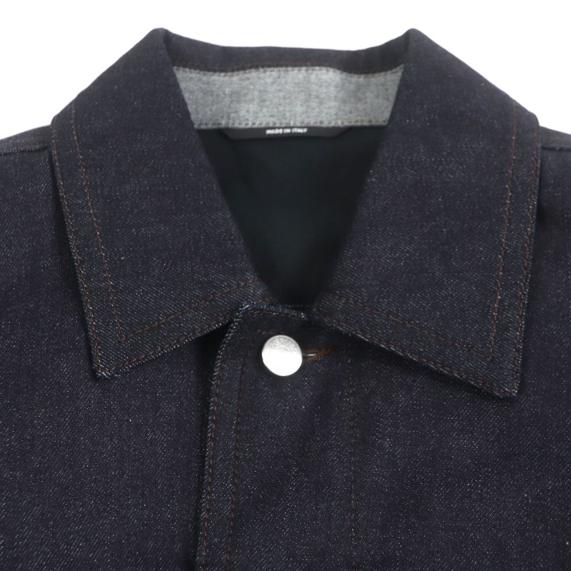 Hermes 23SS Icon Au Carre Cotton Serie Button Embroidery Patch Leather Patch