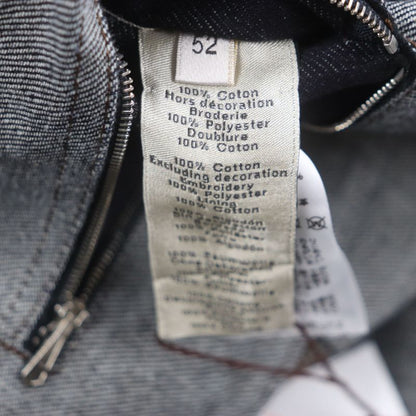 Hermes 23SS Icon Au Carre Cotton Serie Button Embroidery Patch Leather Patch