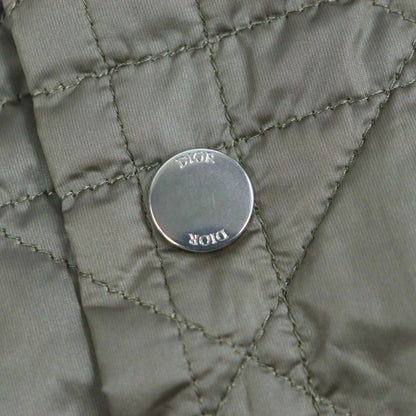  DIOR Homme 313c509ba767 Logo Button Cannage Quilted Jacket With Logo Patch