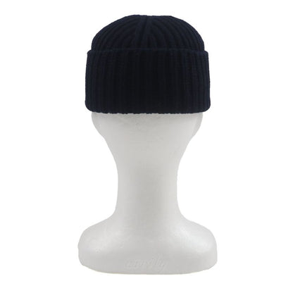 Gucci 759059 75% Wool Hat With Logo Badge Navy M (58cm (22.83in)) Made In