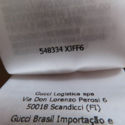 Gucci 22SS 548334 100% Cotton Short Sleeve T-shirt With Logo And Dog Design