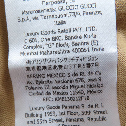 Gucci 22SS 548334 100% Cotton Short Sleeve T-shirt With Logo And Dog Design