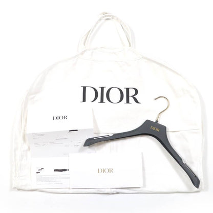 DIOR 23SS 324v53bm512 Logo Button Knit Jacket Black 44 With Hanger Garment Made