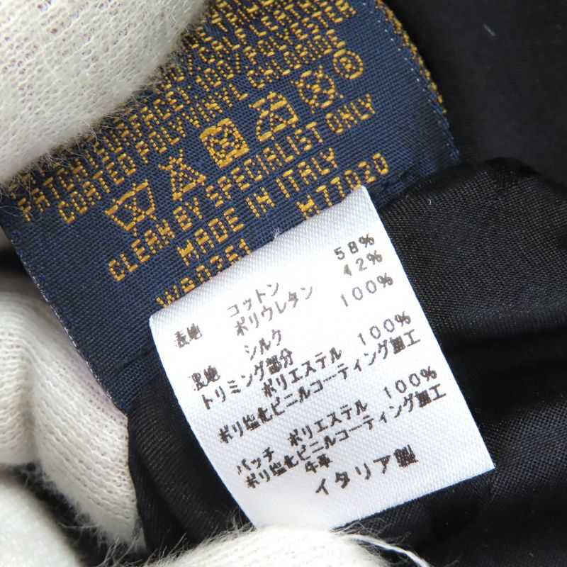 Louis Vuitton 2021 M77020 Bob Rainey Day Monogram Flower Enamel Hat Black S