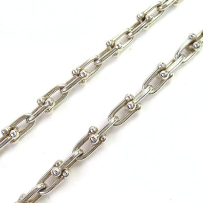 Tiffany & Co Hardware Wrap Link Ag925 Accessory Necklace Silver Made In Italy