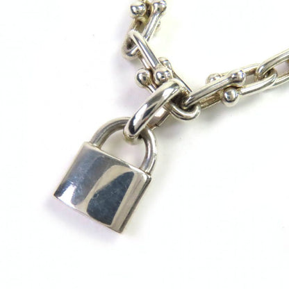 Tiffany & Co Hardware Wrap Link Ag925 Accessory Necklace Silver Made In Italy