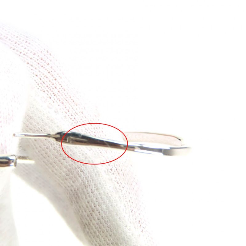 Tiffany & Co Elsa Peretti Open Heart Hoop Earrings 925 Accessories