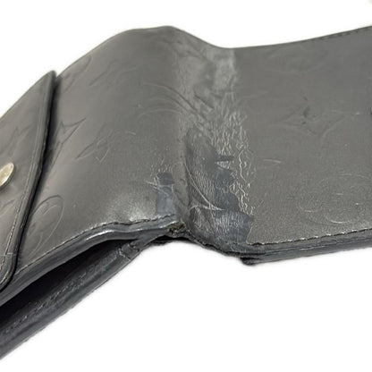 Louis Vuitton W-hook Wallet Monogram Matte Porte Monnaie Vivier Carte Cles Di