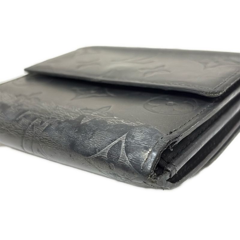 Louis Vuitton W-hook Wallet Monogram Matte Porte Monnaie Vivier Carte Cles Di