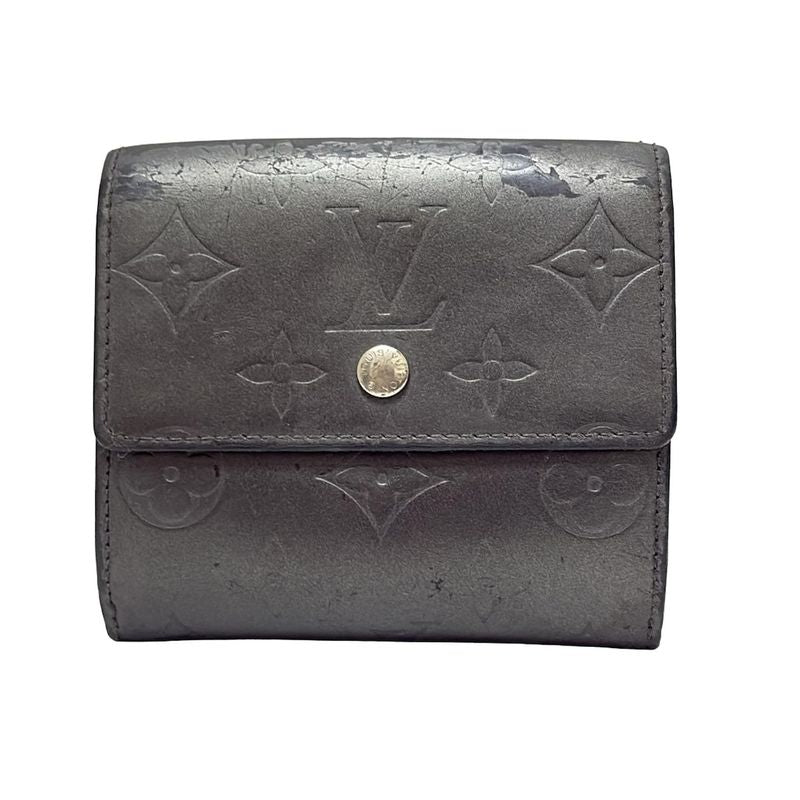 Louis Vuitton W-hook Wallet Monogram Matte Porte Monnaie Vivier Carte Cles Di