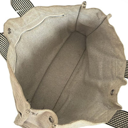 Hermes New Fourre Tout Tote MM White And Black