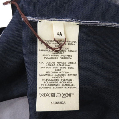 Hermes Short Sleeve Knit Jacquard Knit Brid De Gala H5e2685da Knit Rayon Silk