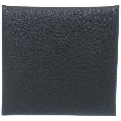 Hermes Bastia Verso Chevre Blue Eau Chien W Engraved (2024) Coin Case Wallet