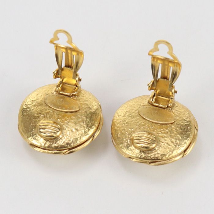 Chanel Vintage Earrings 021000 Earrings Metal Ladies