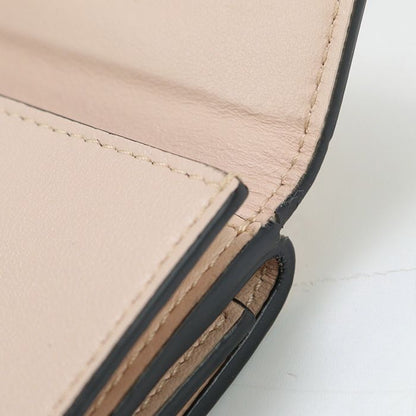 Fendi ROMA 8m0395 Tri-fold Wallet Leather Women