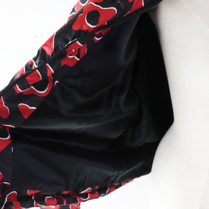 Louis Vuitton URS Fischer 21SS Tufted Monogram Down Jacket Black Red 38 Made