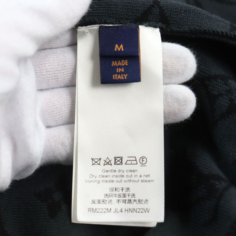 Louis Vuitton 22AW 1aa4xt LV Graffiti Zip Blouson Monogram Knit Blouson Jacket