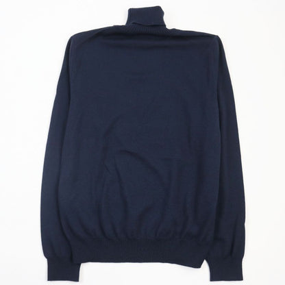 Louis Vuitton NIGO 2022 Intarsia Heart Turtleneck Sweater Knit Navy XS Made In