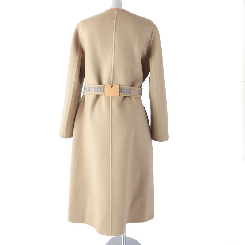 Louis Vuitton 22 Years Silk Blend Leather Piping With Monogram Belt On The