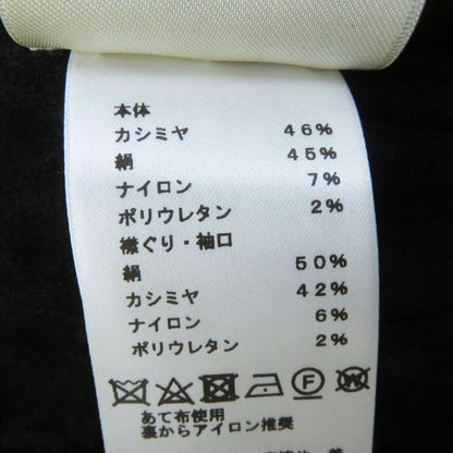 Hermes 23AW 3h2619da De Les Bucles Cashmere Silk Long Sleeve Knit Black 34